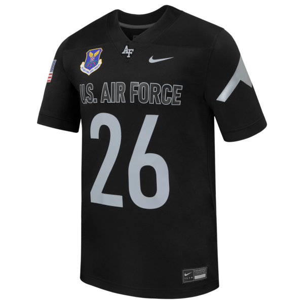 #26 Air Force Falcons Jersey Gool 2026 Rivalry Collection pro Football Jersey - Black