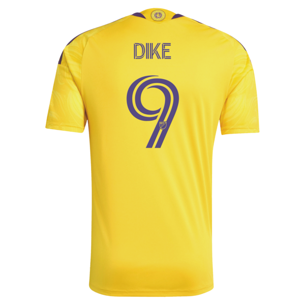 Daryl Dike Orlando City SC Jersey Gool 2026 Sunken Treasure Kit Secondary pro Jersey - Yellow