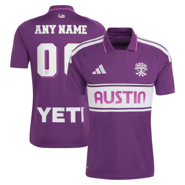 Austin FC Jersey Gool 2026 Archive pro Custom Jersey - Purple