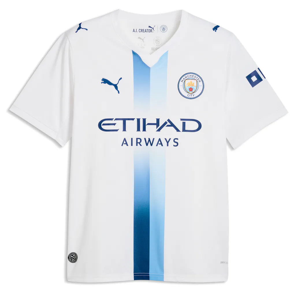 Phil Foden Manchester City Jersey Gool 2026/27 Third pro Jersey - White