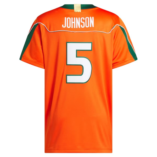 Andre Johnson Miami Hurricanes Jersey Gool Home It's Back Premier Jersey - Orange