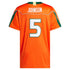 Andre Johnson Miami Hurricanes Jersey Gool Home It's Back Premier Jersey - Orange