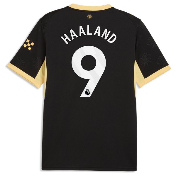 Erling Haaland Manchester City Jersey Gool 2026/27 Away pro Jersey - Black