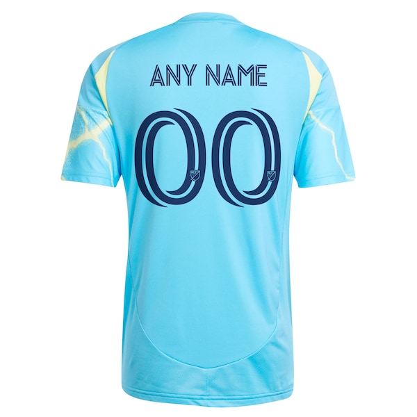 Customized Philadelphia Union 2025 The Voltage Kit Replica Custom Jersey Blue