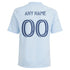 Customized Sporting Kansas City Youth 2025 One KC Replica Custom Jersey Light Blue