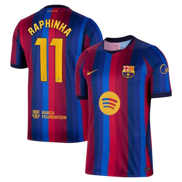 Jersey Gool Raphinha Barcelona 2026/27 Home Stadium pro Jersey Red