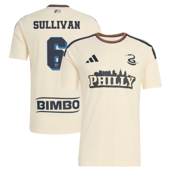 Cavan Sullivan Philadelphia Union Jersey Gool 2026 Archive pro Jersey - Tan
