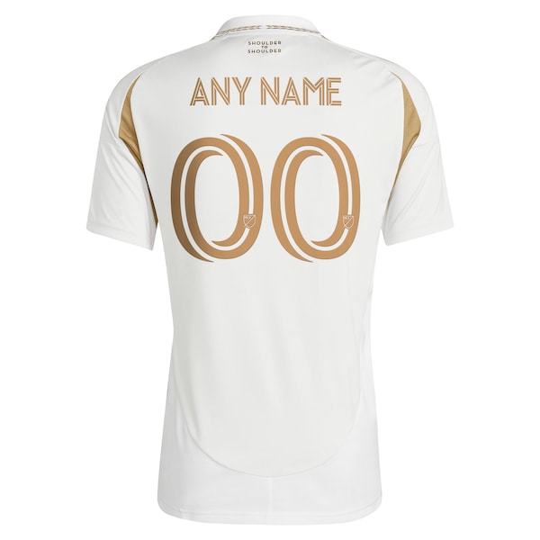 Customized LAFC 2025 Secondary Replica Custom Jersey White