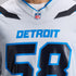 Penei Sewell Detroit Lions Jersey Gool 2026 Rivalries Collection Game Jersey - Silver