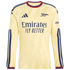 Arsenal adidas 2026/27 Third Replica Long Sleeve Jersey - Yellow