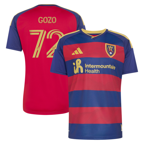 Customized Zavier Gozo Real Salt Lake 2026 The Switchback Replica Jersey Red