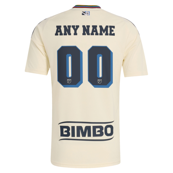 Philadelphia Union Jersey Gool 2026 Archive pro Custom Jersey - Tan