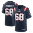 Dametrious Crownover New England Patriots Nike Team Game Jersey - Navy