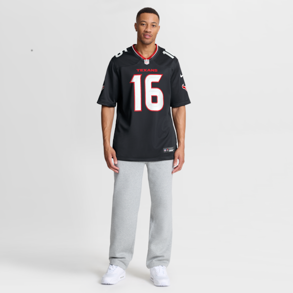 Montrell Washington Houston Texans Jersey Gool Team Game Jersey - Navy