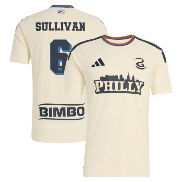 Cavan Sullivan Philadelphia Union Jersey Gool 2026 Archive pro Jersey - Tan