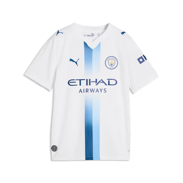 Manchester City Puma Youth 2026/27 Third Replica Jersey - White