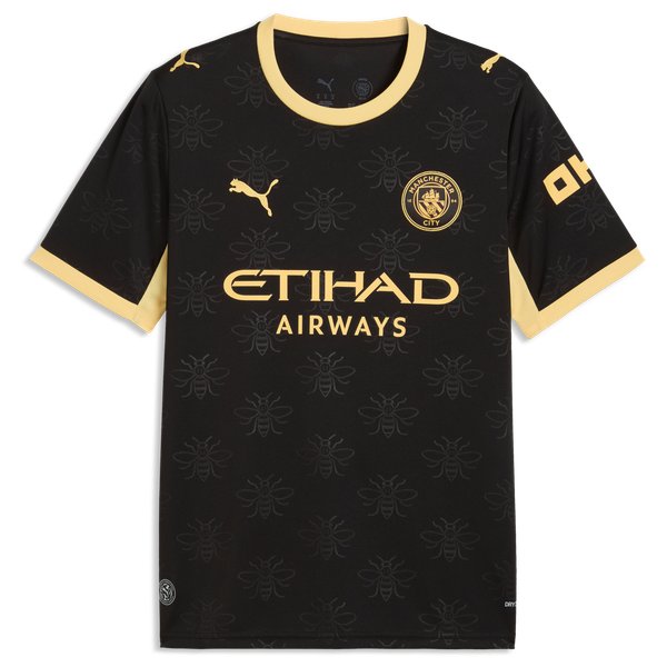 Erling Haaland Manchester City Jersey Gool 2026/27 Away pro Jersey - Black