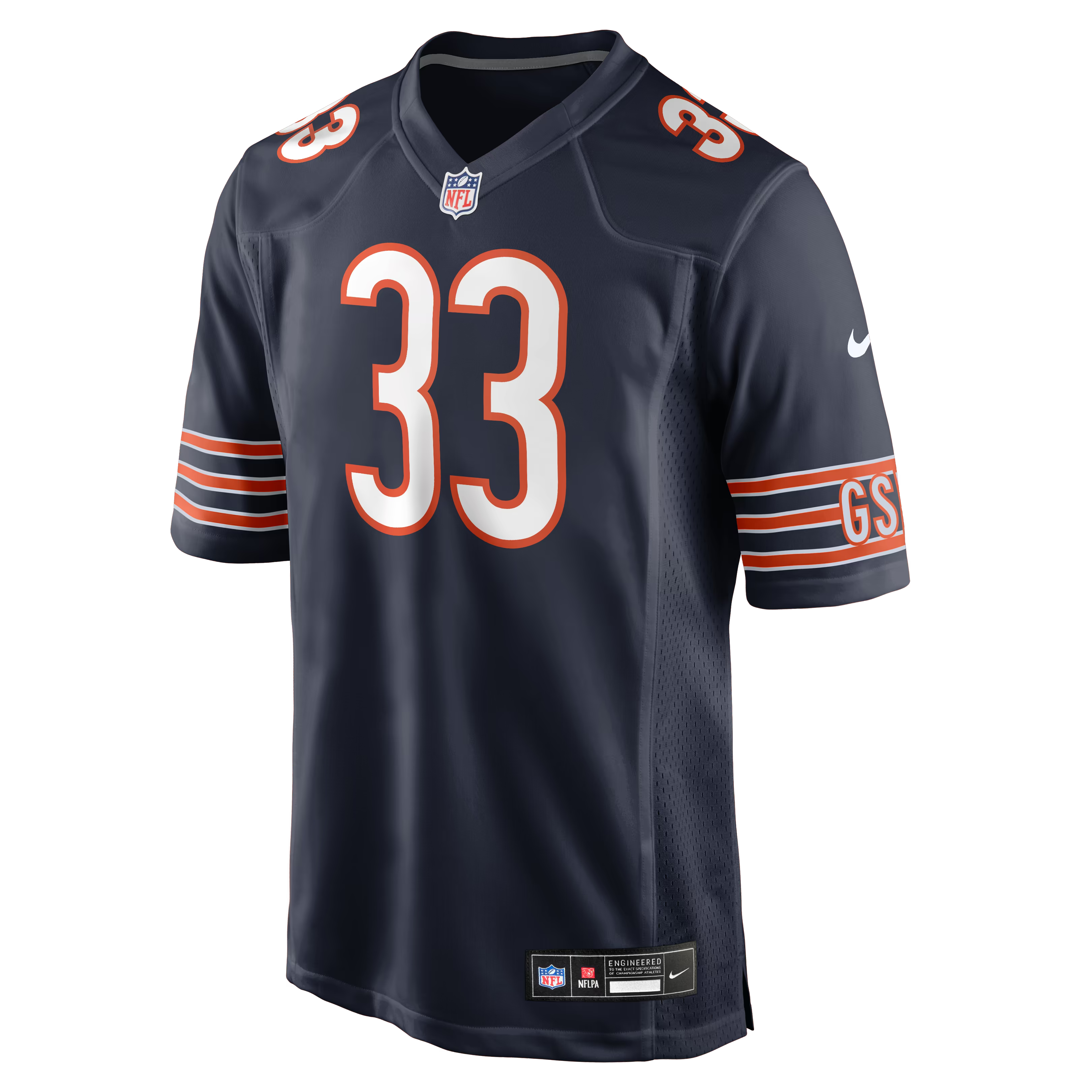 Keidron Smith Chicago Bears Jersey Gool Team Game Jersey - Navy
