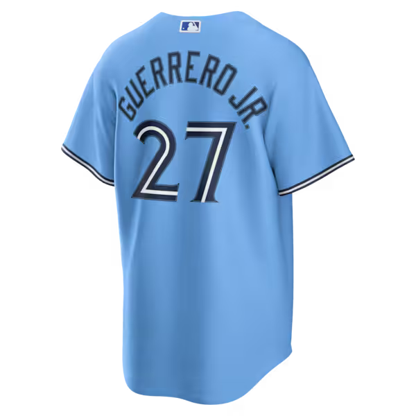 Vladimir Guerrero Jr. Toronto Blue Jays Jersey Gool pro Jersey - Light Blue