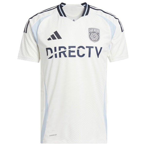 Customized San Diego FC 2025 Woven Into One Replica Custom Jersey White