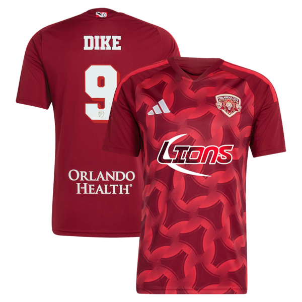Daryl Dike Orlando City SC Jersey Gool 2026 Archive pro Jersey - Red