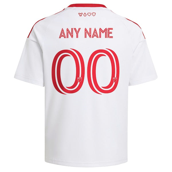 Customized Toronto FC Youth 2026 Winter Kit Replica Custom Jersey White