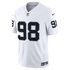 Maxx Crosby Las Vegas Raiders Jersey Gool Vapor F.U.S.E. Stitched Limited Jersey - White