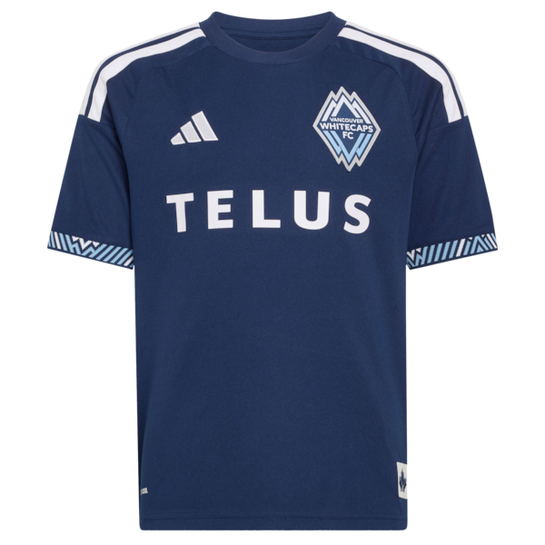 Customized Vancouver Whitecaps FC Youth 2026 The Coastal Jersey Replica Custom Jersey Blue