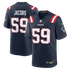 Khalil Jacobs New England Patriots Nike Team Game Jersey - Navy
