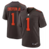KC Concepcion Jr. Cleveland Browns Jersey Gool Game Jersey - White