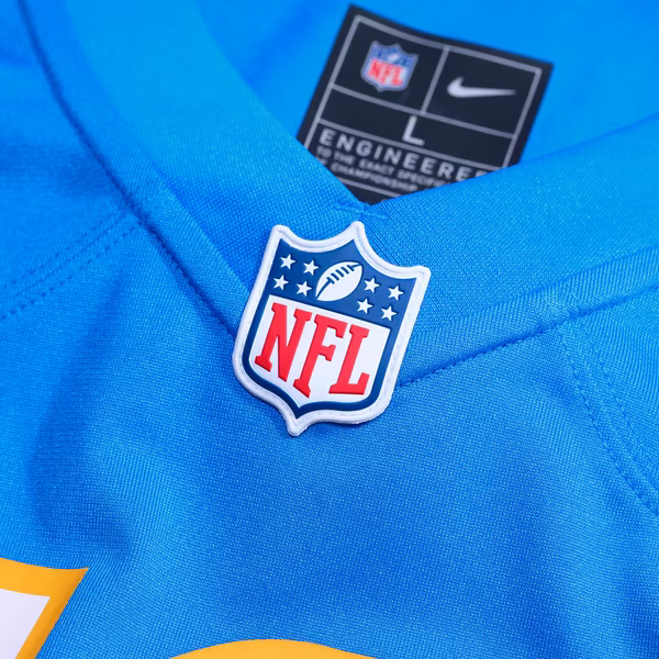 Jordan Jefferson Los Angeles Chargers Nike Team Game Jersey - Powder Blue