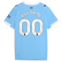 Puma Manchester City 2025/26 Home Replica Custom Youth Jersey Sky Blue