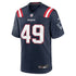 Chad Muma New England Patriots Jersey Gool Team Game Jersey - Navy