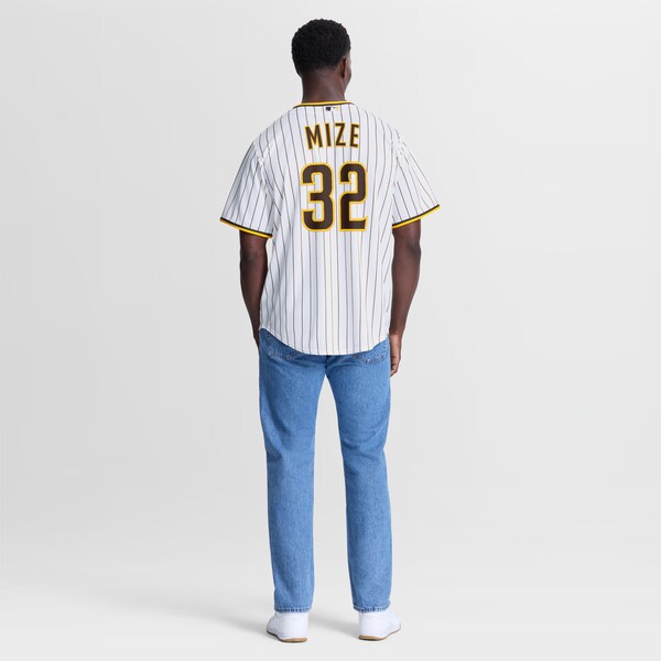Casey Mize San Diego Padres Jersey Gool Home pro Jersey - White