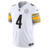 DK Metcalf Pittsburgh Steelers Jersey Gool Vapor F.U.S.E. Stitched Limited Jersey - White