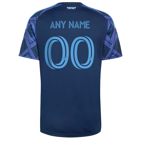 Customized Sporting Kansas City 2026 The 18th & Vine Kit Replica Custom Jersey Blue