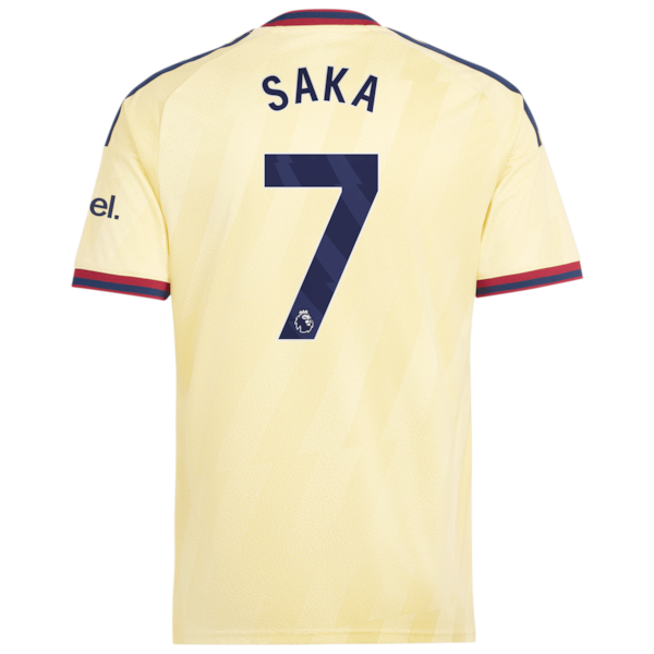 Bukayo Saka Arsenal Jersey Gool 2026/27 Third pro Jersey - Yellow