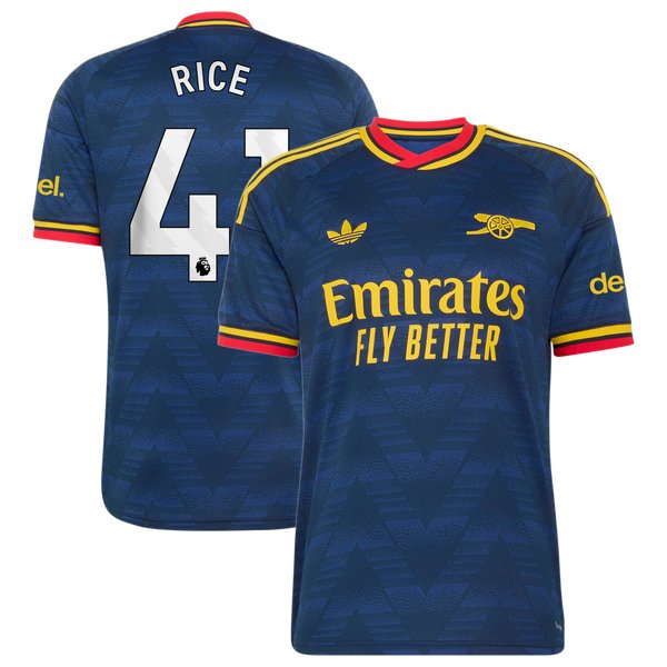 Declan Rice Arsenal Jersey Gool 2026/27 Away pro Jersey - Navy