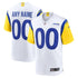 Custom Los Angeles Rams Custom Game Jersey Royal