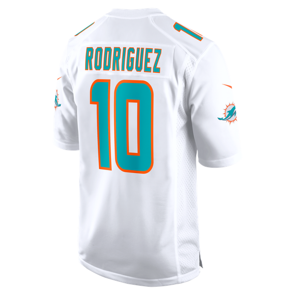 Jacob Rodriguez Miami Dolphins Jersey Gool Game Jersey - White