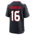 Montrell Washington Houston Texans Jersey Gool Team Game Jersey - Navy