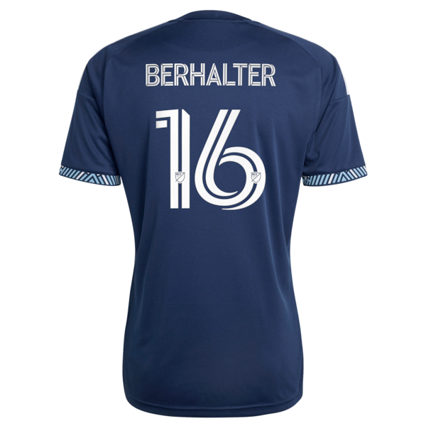 Customized Sebastian Berhalter Vancouver Whitecaps FC 2026 The Coastal Jersey Replica Blue