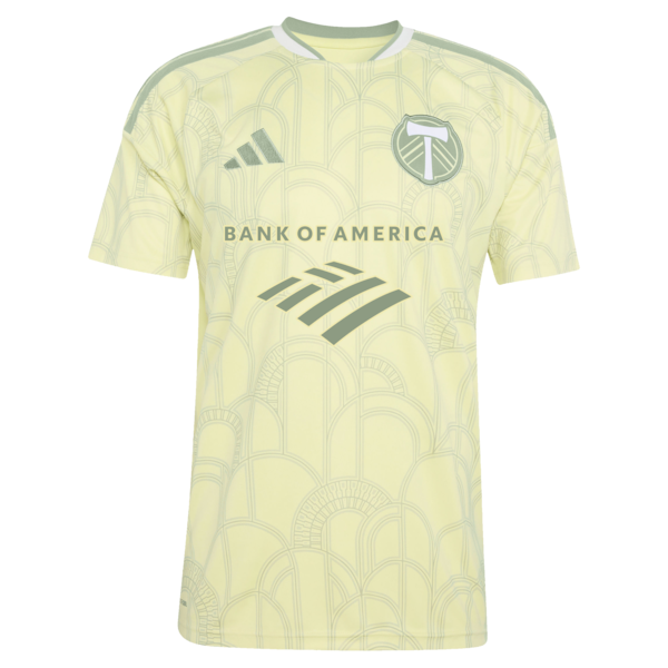 Customized Finn Surman Portland Timbers 2026 Civic Stadium Kit Replica Jersey Yellow
