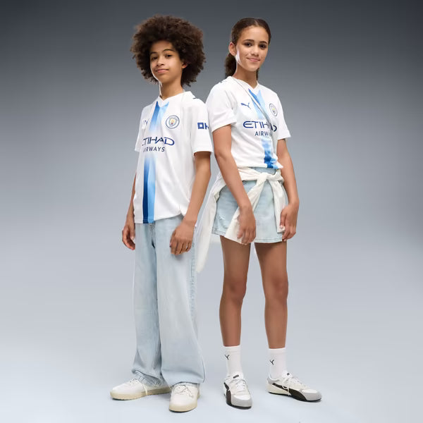 Manchester City Puma Youth 2026/27 Third Replica Jersey - White