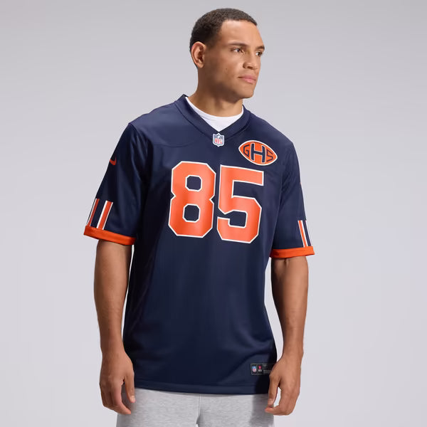 Cole Kmet Chicago Bears Jersey Gool 2026 Rivalries Collection Game Jersey - Navy