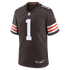 KC Concepcion Jr. Cleveland Browns Jersey Gool Team Game Jersey - Brown