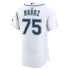 Andres Munoz Seattle Mariners Jersey Gool Home 50th Season Authentic Jersey - White
