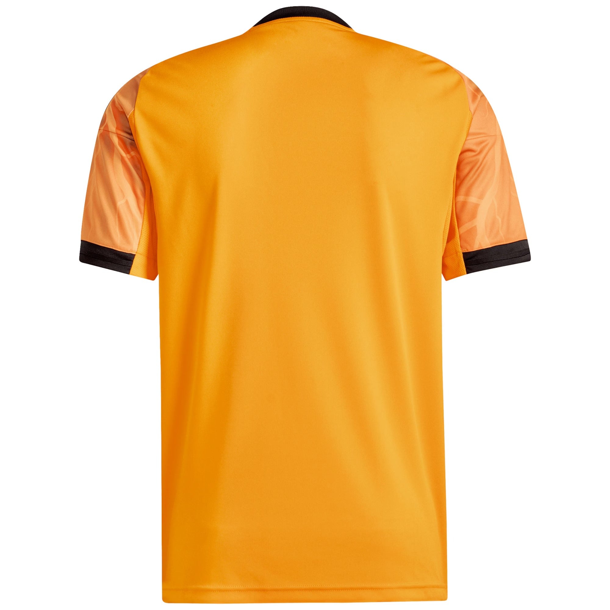 AS Roma 2025/26 Away Custom Shirt – Authentic Short Sleeve - Orange