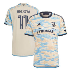 Alejandro Bedoya Philadelphia Union  Unisex Shirt 2023/24 Player Jersey  - Tan - Jersey Teams World