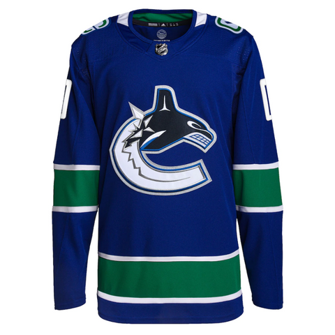 Vancouver Canucks Team 2022 Custom Jersey Pro Official- Royal - Jersey Teams World